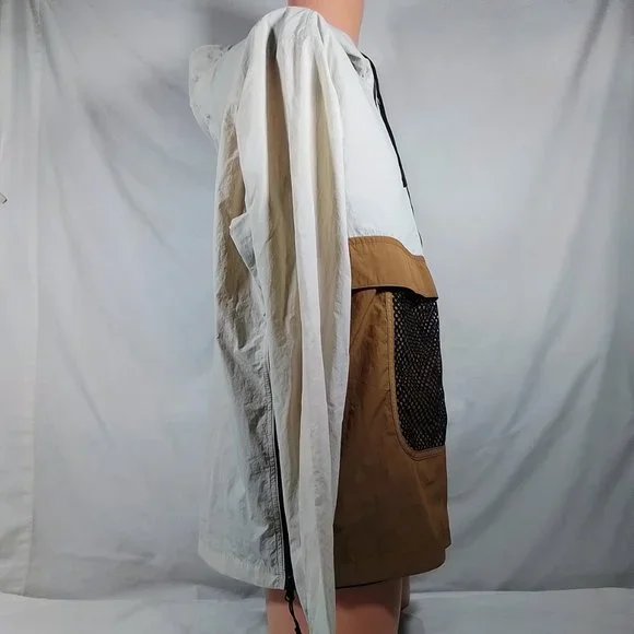 Men's Alpine Design Fashion Anorak Jacket-Moonbeam-Medium-New with Tags - Picture 2 of 5